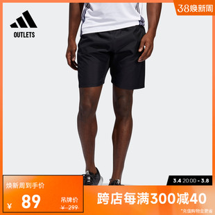 adidasoutlets阿迪达斯男装速干运动健身短裤FM2146