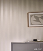日本进口墙布SANGETSU米色竖条纹壁布欧式风卧室客厅全屋满铺2187