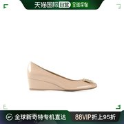 香港直邮Salvatore Ferragamo 菲拉格慕 女士蝴蝶结坡跟鞋