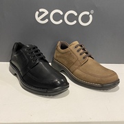 年中ECCO爱步男鞋商务休闲鞋牛皮舒适正装皮鞋500134融合