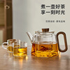 玻璃茶壶耐高温家用茶杯，日式茶水分离办公室花茶壶，泡茶壶茶具套装