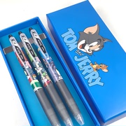 日本百乐限定果汁笔10ef汤姆与杰瑞diy图案，猫和老鼠中性笔按动0.5