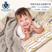 relaxbaby婴儿豆豆安抚新生春夏，四季通用吸汗宝宝枕头0-6岁枕头
