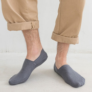 船袜子男士短袜秋冬季加绒加厚隐形袜硅胶防滑大码女士地板袜