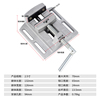 特众手动精密平口钳高精度台式钻床专用小型台钳铣床磨床平口钳台
