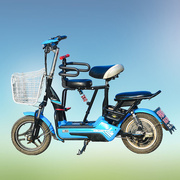 电动车儿童座椅前置m电动自行车，宝宝安全减震座椅滑板车小孩舒适