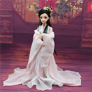 30厘米古装风洋娃娃玩具女孩公主套装换装娃娃关节3分摆件古装