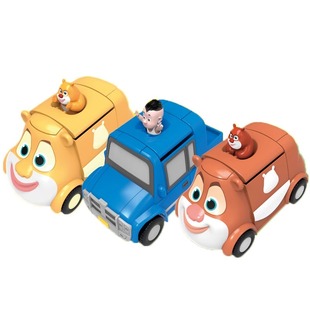 光头强玩具方特熊出没熊大熊(熊大熊，)二变形车，惯性车儿童男女玩具礼物模型