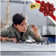 星球大战圣诞节倒数日历战机人仔兼容乐高拼装积木玩具礼物75245
