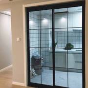 厨房铝合金移门定制窄边框家用客厅卫生间阳台简约玻璃推拉门隔断