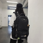 背包男潮流双肩包学生(包学生，)书包时尚，潮流韩版初中学生百搭电脑包旅行包