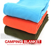 户外抓绒睡袋内胆野营旅行空调被加厚保暖毛毯酒店隔脏便携睡袋