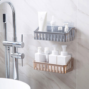 浴室架子置物架卫生间壁挂式免打孔沐浴露，肥皂架厕所牙刷架纸巾架