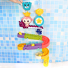 宝宝洗澡玩具婴儿童转转乐轨道球玩水轨道花洒水上戏水玩具大积木