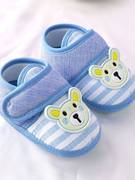 一岁宝宝鞋子男婴儿布鞋，学步鞋软底春秋季6到12个月婴幼儿步前鞋