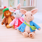 新比得兔毛绒儿童玩具，彼得兔公仔莉莉本杰明兔子可爱玩偶环保柔软