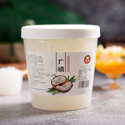 广禧原味椰果长条1.8kg偏酸椰果奶茶专用椰果粒罐水果捞配料桶装