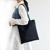 韩国原创布袋尼龙单肩包女商务OL风通勤包A4文件包手提包公文包