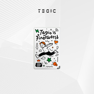 TEGIC is a FINERWORLD 联名涂鸦 BLOCK X 磁吸移动电源兼容Magsafe适用iPhone15 便携背夹 特极客