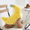 秋冬宠物搞怪香蕉变身装毛绒绒保暖外套恶搞狗狗衣服可爱连帽服装
