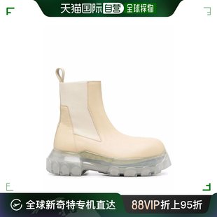 香港直邮rickowens女士靴子，米色日常外穿rp01b4881-lde-320