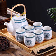配竹托景德镇陶瓷茶具套装家用整套功夫茶具