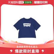 香港直邮潮奢 Levi'S 女童高腰蝙蝠袖T恤(大童)童装