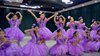 奇妙的惊喜演出服六一儿童紫色蓬蓬裙幼儿，表演服中小学生舞蹈服