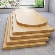 定制实木木板片隔板松木，办公桌子桌面桌板吧台面，飘窗板材原木餐桌