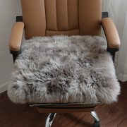 澳洲纯羊毛坐垫沙发垫椅垫，办公室学生椅垫，餐椅垫北欧椅子垫飘窗垫