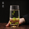 日式泡绿茶专用玻璃杯创意耐热男士夏季茶杯单层家用耐高温水杯子