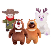 熊出没(熊出没)毛绒玩具熊大熊(熊，大熊)二光头，强公仔娃娃儿童玩具女孩宝宝玩偶