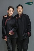 藏装外套男藏服女藏式金边上衣西藏康巴情侣装藏民族风藏衣服