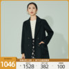 歌蒂诗春季经典，韩版中长款羊毛呢子，大衣女8b33d2528