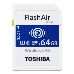 Toshiba东芝wifisd卡第四代64G相机4代单反内存卡无线直播卡