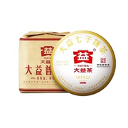 大益普洱茶8592熟茶2021年云南勐海七子饼茶357g*7饼一提茶叶