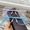 韩版tr儿童眼镜框，男女中小学生硅胶防滑鼻托可配近视远视散光眼镜