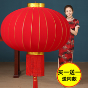 大红灯笼元旦新年大门口阳台吊灯红色中国风春节氛围过年布置挂饰