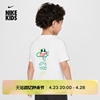 Nike耐克男女童婴童印花T恤夏纯棉宝宝运动针织棉HM9279