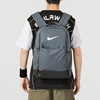 Nike耐克灰色双肩包男女背包大容量简约运动包户外旅行休闲包