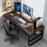 写字家用屋卧室桌子电脑书桌双人租房出租简易办公桌电脑桌台式