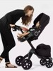 遛娃神器dsland高景观婴儿车可换向坐躺儿童推车stokke通用b-beko