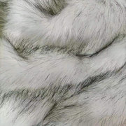 高档长毛绒染尖动物毛人造毛布料，兽耳仿皮草毛领，服装面料背景布