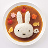日本Skater 皮卡丘米菲兔卡通造型饭团模具 咖喱饭表情模具套装