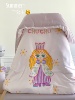 童话王子公主儿童，高端丝质床品绘本漫画质感60天丝顺滑印花四件套