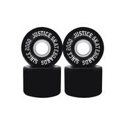 沸点justice滑板刷街轮专业78a硬度鱼板长板公路，减震宽轮60*44mm