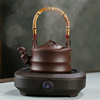 宜兴提梁紫砂壶电陶炉煮茶壶，煮水蒸茶器，电热烧水茶炉陶瓷茶具套装