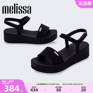 Melissa梅丽莎女款夏季时尚经典外穿透气凉鞋35755