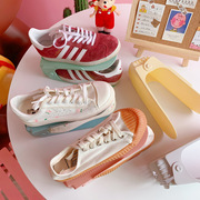 鞋托架创意简约现代鞋架鞋子，收纳架双层一体式可调节家用宿舍客厅