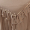 夏季纯棉床裙床罩单件全棉，防尘床垫保护罩，1.5米1.8米防滑床单床套